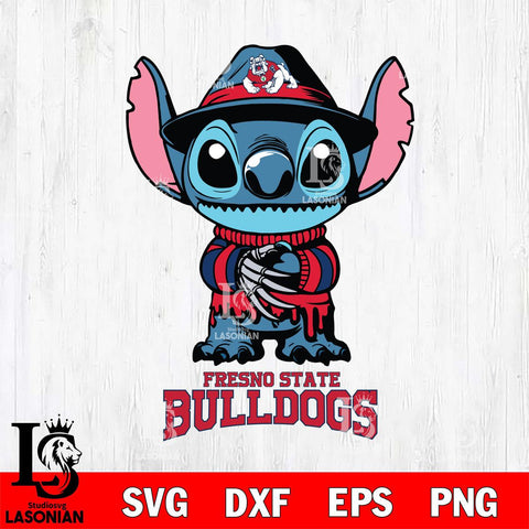 Fresno State Bulldogs Stitich Freddy Krueger Svg Eps Dxf Png File, NCAA svg, Digital Download, Instant Download