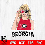 Georgia Bulldogs And Taylor Swift Fan Svg Eps Dxf Png File, Digital Download, Instant Download