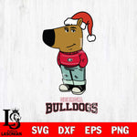 Georgia Bulldogs Chill Guy Christmas Svg Eps Dxf Png File,NCAA Svg Files,Chill Guy svg ,Digital Download ,Instant Download, Cricut File