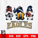 Georgia Southern Eagles 3 Gnomes Football Svg Eps Dxf Png File, Digital Download, Instant Download