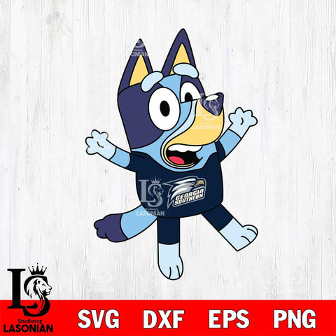 Georgia Southern Eagles Bluey 3 Svg Eps Dxf Png File, Digital Download, Instant Download