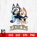 Georgia Southern Eagles Bluey & Bingo Svg Eps Dxf Png File, NCAA svg, Digital Download, Instant Download