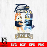 Georgia Southern Eagles Bluey Chilli Dance Svg Eps Dxf Png File, Digital Download, Instant Download