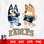 Georgia Southern Eagles Bluey Chilli Sport Svg Eps Dxf Png File, Digital Download, Instant Download