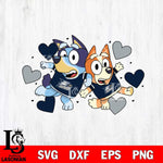 Georgia Southern Eagles Bluey heart Svg Eps Dxf Png File, Digital Download, Instant Download