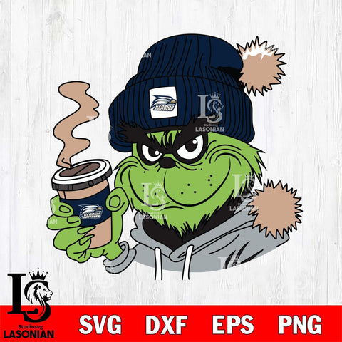 Georgia Southern Eagles Boujee Grinch 4 Svg Eps Dxf Png File, Digital Download, Instant Download