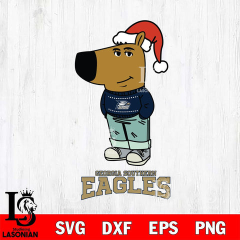 Georgia Southern Eagles Chill Guy Christmas Svg Eps Dxf Png File,NCAA Svg Files,Chill Guy svg ,Digital Download ,Instant Download, Cricut File