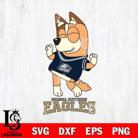 Georgia Southern Eagles Chilli Dance Sport Svg Eps Dxf Png File, Digital Download, Instant Download