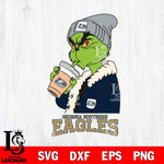 Georgia Southern Eagles Grinch Bougie Football Svg Eps Dxf Png File, Digital Download, Instant Download