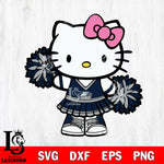 Georgia Southern Eagles Hello Kitty Cheerleader 11 Svg Eps Dxf Png File, Digital Download, Instant Download