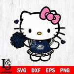 Georgia Southern Eagles Hello Kitty Cheerleader 6 Svg Eps Dxf Png File, Digital Download, Instant Download