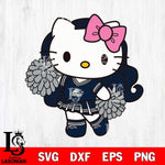 Georgia Southern Eagles Hello Kitty Cheerleader 7 Svg Eps Dxf Png File, Digital Download, Instant Download