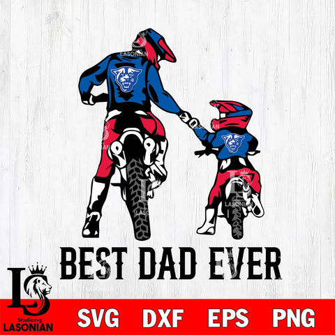 Georgia State Panthers Best Dad Ever Svg Eps Dxf Png File, Digital Download, Instant Download