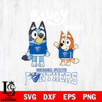 Georgia State Panthers Bluey & Bingo 4 Svg Eps Dxf Png File, NCAA svg, Digital Download, Instant Download