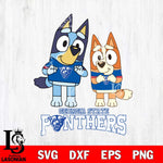 Georgia State Panthers Bluey & Bingo 6 Svg Eps Dxf Png File, NCAA svg, Digital Download, Instant Download