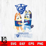 Georgia State Panthers Bluey Chilli Dance Svg Eps Dxf Png File, Digital Download, Instant Download