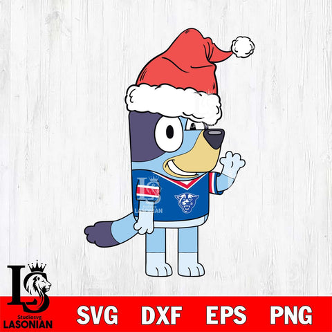 Georgia State Panthers Bluey Christmas Svg Eps Dxf Png File, Digital Download, Instant Download