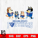 Georgia State Panthers Bluey Dance Squats Svg Eps Dxf Png File, Digital Download, Instant Download