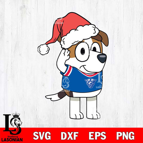 Georgia State Panthers Bluey Jack Christmas Svg Eps Dxf Png File, Digital Download, Instant Download