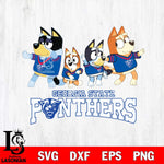 Georgia State Panthers Bluey Mode Dance Squats Svg Eps Dxf Png File, Digital Download, Instant Download