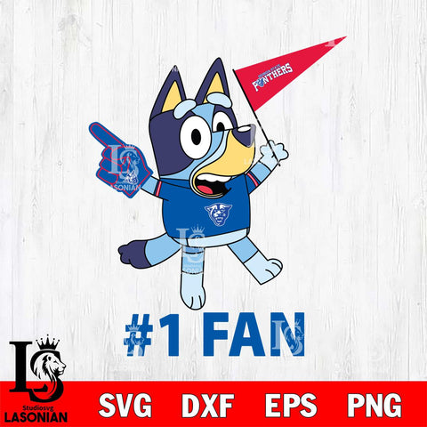 Georgia State Panthers Bluey #1 Fan Svg Eps Dxf Png File,NCAA Svg Files,Bluey svg ,Digital Download ,Instant Download, Cricut File