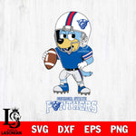 Georgia State Panthers Bluey rugby Svg Eps Dxf Png File, Digital Download ,Instant Download, Cricut File