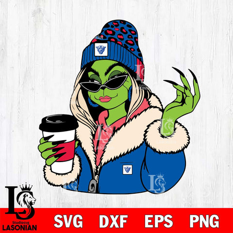 Georgia State Panthers Boujee Grinch 9 Svg Eps Dxf Png File, Digital Download, Instant Download