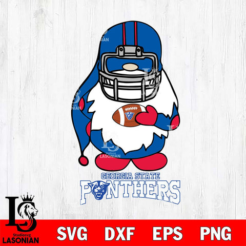 Georgia State Panthers Gnomes Christmas Svg Eps Dxf Png File, Digital Download, Instant Download