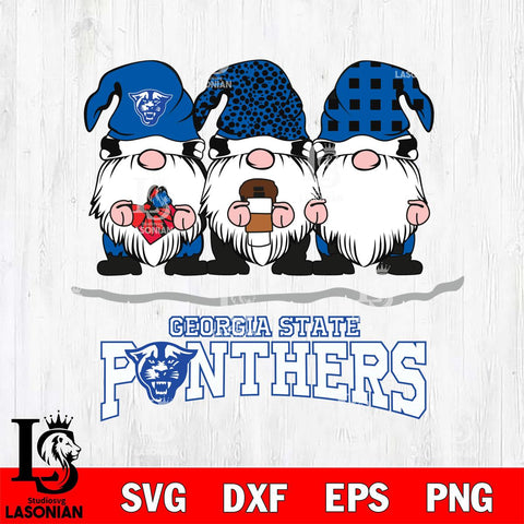 Georgia State Panthers Gnomes Coffee Svg Eps Dxf Png File, Digital Download, Instant Download