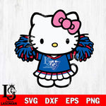 Georgia State Panthers Hello Kitty Cheerleader 3 Svg Eps Dxf Png File, Digital Download, Instant Download