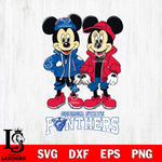 Georgia State Panthers Mickey Minnie Mouse Football Svg Eps Dxf Png File, NCAA svg , File Cut , Digital Download , Instant Download, Cut Svg Files