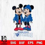 Georgia State Panthers Mickey Minnie Mouse Rugby Svg Eps Dxf Png File, NCAA svg , File Cut , Digital Download , Instant Download, Cut Svg Files