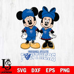 Georgia State Panthers Mickey Minnie Rugby Svg Eps Dxf Png File, NCAA svg , File Cut , Digital Download , Instant Download, Cut Svg Files