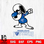 Georgia State Panthers Snoopy Sport 3 Svg Eps Dxf Png File, Digital Download