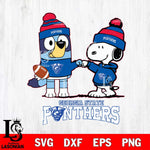 Georgia State Panthers Snoopy & Bluey Football Svg Eps Dxf Png File,NCAA Svg Files,Chill Guy svg ,Digital Download ,Instant Download, Cricut File