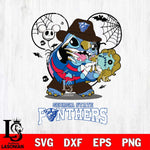 Georgia State Panthers Stitch Freddy Krueger Halloween Svg Eps Dxf Png File, Digital Download, Instant Download