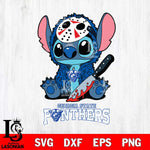 Georgia State Panthers Stitch Jason Voorhees Svg Eps Dxf Png File, NCAA svg, Digital Download, Instant Download