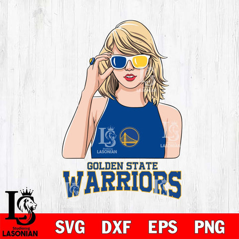 Golden State Warriors And Taylor Swift Fan Svg Eps Dxf Png File, Digital Download, Instant Download