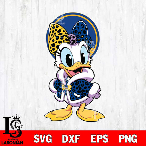 Golden State Warriors Fancy Daisy Duck Disney Svg Eps Dxf Png File, Digital Download, Instant Download