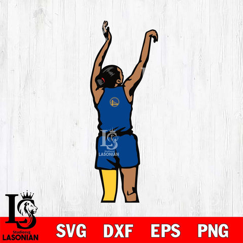 Golden State Warriors Girl Basketball Svg Eps Dxf Png File, Digital Download, Instant Download