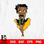 Green Bay Packers Betty Boop Sexy Cheering SVG Svg Eps Dxf Png File, Digital Download, Instant Download