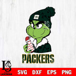 Green Bay Packers Grinch Tree Cake Svg Eps Dxf Png File, Digital Download, Instant Download