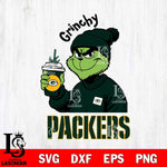 Green Bay Packers Grinchy Bougie Christmas Svg Eps Dxf Png File,Cricut svg files, Digital Download, Instant Download