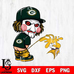 Green Bay Packers Jigsaw Piss On Minnesota Vikings Svg Eps Dxf Png File, Digital Download, Instant Download