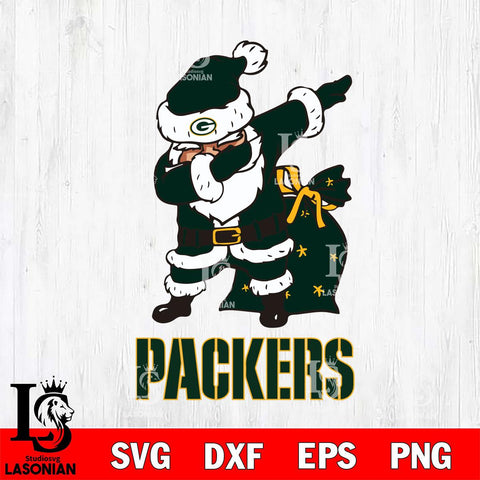 Green Bay Packers Santa Claus Ugly Svg Eps Dxf Png File,NFL Svg Files,Digital Download,Sublimation,Instant Download