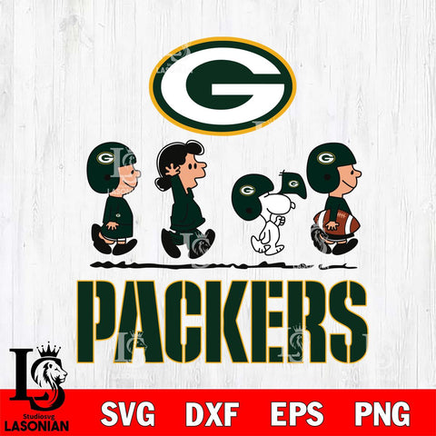 Green Bay Packers Snoopy Sport 12 Svg Eps Dxf Png File, NFL svg, Digital Download, Instant Download