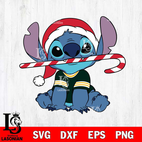 Green Bay Packers Stitch Christmas Svg Eps Dxf Png File, Digital Download, Instant Download