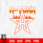 H-Town Svg Eps Dxf Png File, File Cut ,Digital Download ,Instant Download, Cricut File