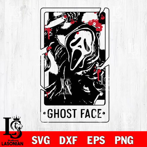 Horror svg, Horror Characters Tarot Card SVG, Horror friends  PNG SVG DXF EPS PNG FILE, Digital Download, Instant Download