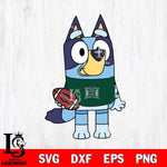 Hawaii Rainbow Warriors Bluey 2 Svg Eps Dxf Png File, Digital Download, Instant Download